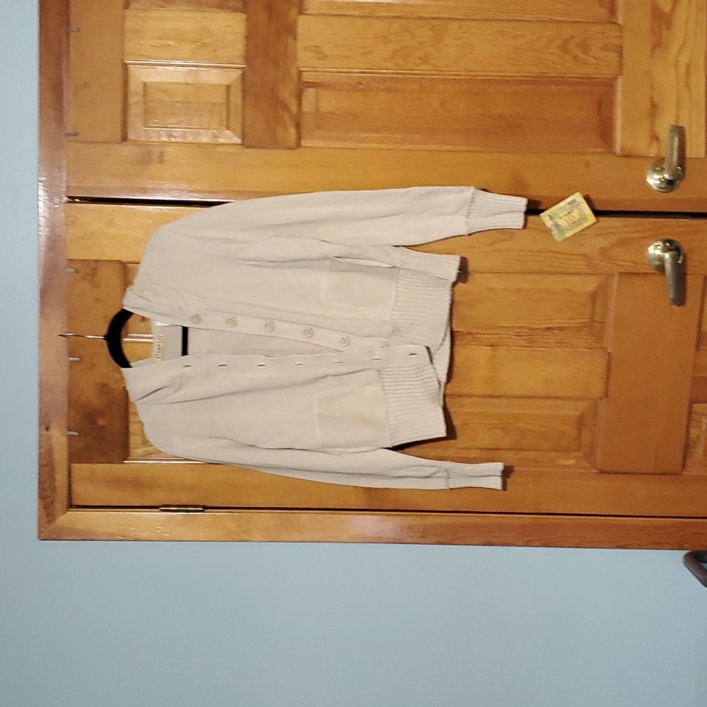 Cream sweater